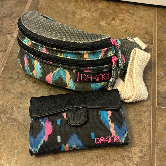Dakine Handbags - Dakine belt bag + wallet matching set!
